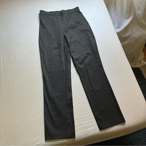 Jenni Kayne black straight leg cropped pants